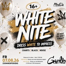 White Nite 16+ Party - Gazelle M&uuml;nster