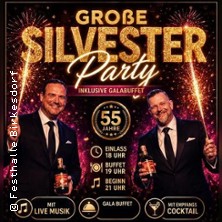 Große Silvesterfeier - 
Festhalle Birkesdorf | END OF THE YEAR