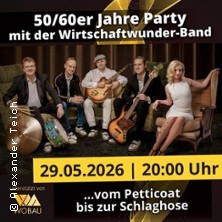 50/60er Jahre Party | Die Wirtschaftswunder-Band