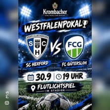 SC Herford vs. FC Gütersloh | Westfalenpokal