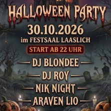 Halloween Party Feat. DJ Blondee