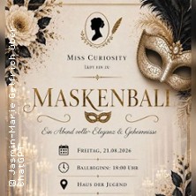 Maskenball - Ein Abend voller Eleganz | Festliche Garderobe & Masken erw&uuml;nscht