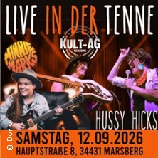 Hussy Hicks & Minnie Marks -  Hussy Hicks and Minnie Marks live in Marsberg!