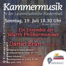 Kammermusik - Mozart & Schubert | Ensemble der W&uuml;rth Philharmoniker & Daniel Brun