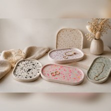 Terrazzo Workshop - ovale Schmuckschale