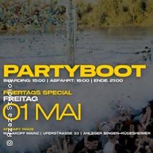 Partyboot Mainz I 01.05.26 I Feiertag!