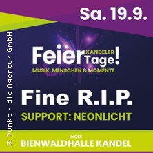 Fine R.I.P. - Support: NEONLICHT