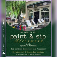 Paint & Sip Augsburg Afterwork - Outdoor Summer Event