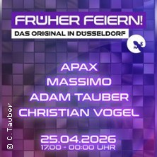 Früher Feiern! - Das Original in Düsseldorf