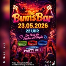 Bumsbar 2026 Party - Party für Singles Pärchen oder Party Mäuse