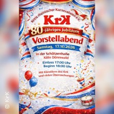 V&uuml;rstellovend 80 Jahre KrK