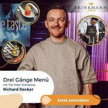 Menüabend mit Richard Decker | BRINKMANNfinest Lounge