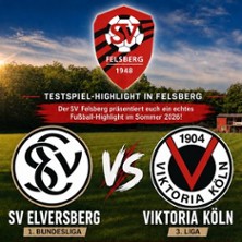 Testspiel SV Elversberg - Viktoria K&ouml;ln | Rasenplatz Felsberg