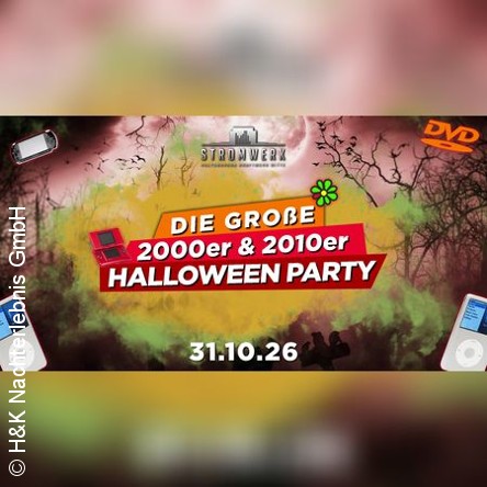 2000er und 2010er Halloween Party - Stromwerk Dresden