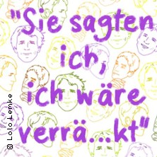 "Sie sagten ich, ich w&auml;re verr&auml;...kt"