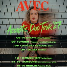 Avec - Acoustic Duo Tour 2027 - Pop Seasons