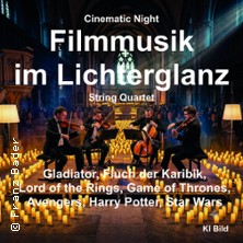 Cinematic Night - Filmmusik im Lichterglanz - Tribute by String Quartet