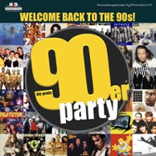 WELCOME BACK TO THE 90s - Die gro&szlig;e 90er Party mit DJ H2O-LEE
