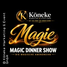 Magic Dinner Show mit 3-Gang-Menü - Exklusive Erlebnisgastronomie