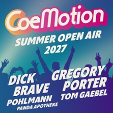 CoeMotion Open Air 2027 - Gregory Porter + Tom Gaebel