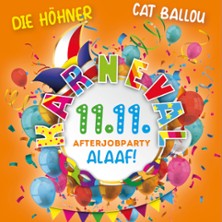 AfterJob ALAAF mit Die H&ouml;hner - Cat Ballou - Prinz und Bonna