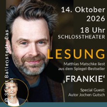 Lesung: Kater Frankie - mit Matthias Matschke
