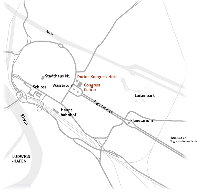 Congress Center Rosengarten - Anfahrts-Ansicht