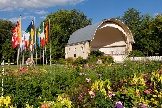 Kurgarten mit Konzertmuschel