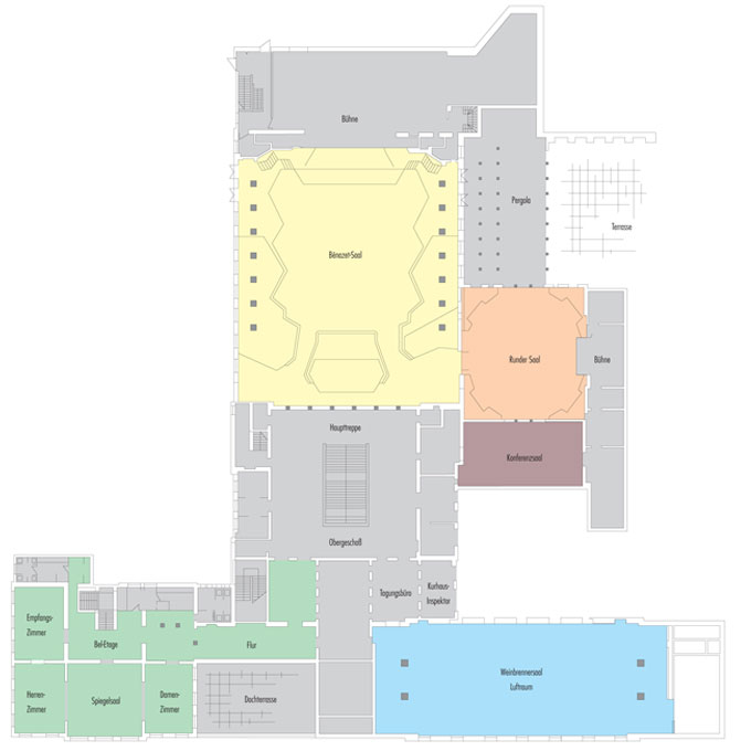 Kurhaus Baden-Baden - Grundriss