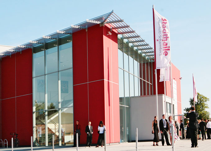 Au&szlig;enansicht - Stadthalle Osterholz-Scharmbek