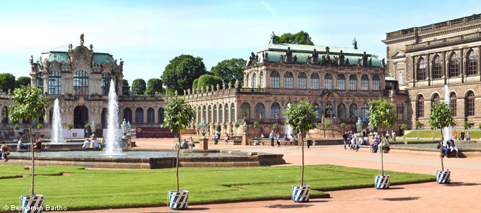 Wallpavillon im Dresdner Zwinger