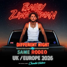 Bailey Zimmerman - Different Night Same Rodeo Tour 2026