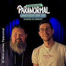 AKTENZEICHEN PARANORMAL - Livegefl&uuml;ster Tour 2026