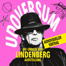 Audiovisueller Vortrag von Frank Bartsch - UDOVERSUM - Die gro&szlig;e Udo Lindenberg Ausstellung