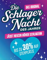 Die Schlagernacht des Jahres 2026 - DAS ORIGINAL