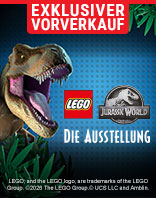 LEGO&reg; Jurassic World: Die Ausstellung