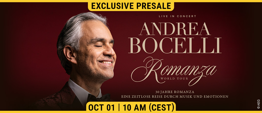 Andrea Bocelli Ticketalarm