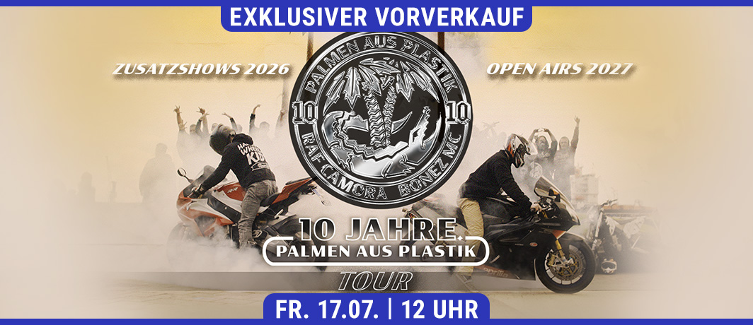 RAF Camora Ticketalarm