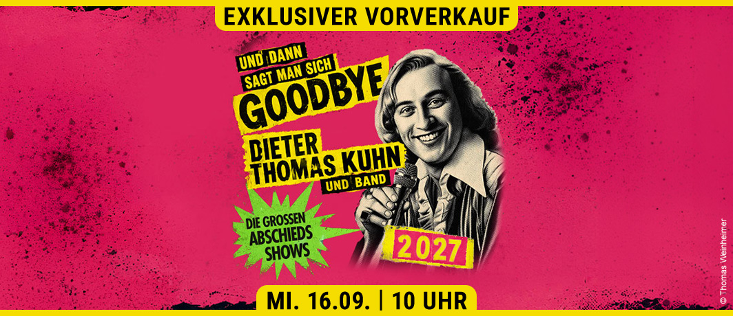 Dieter Thomas Kuhn Ticketalarm