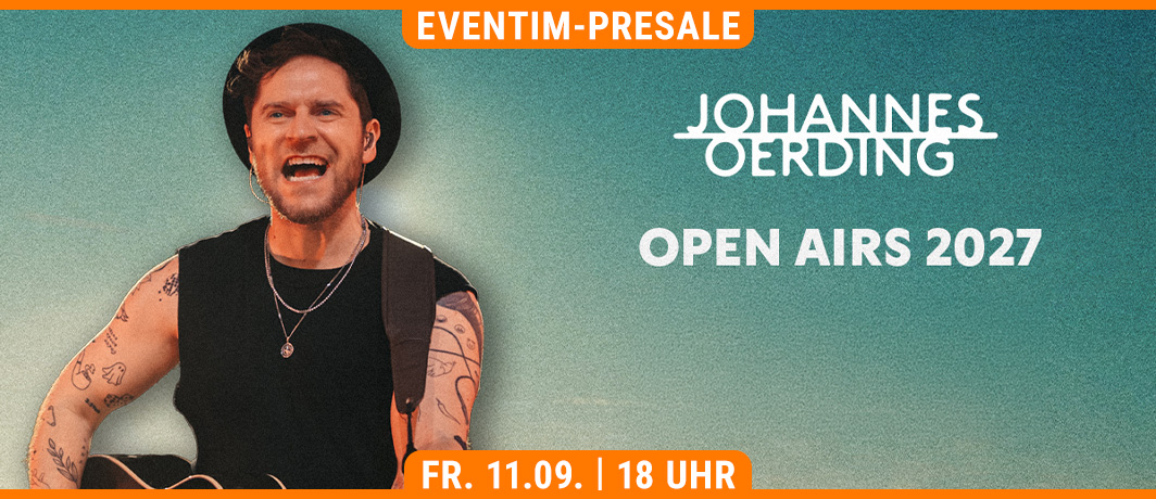 Johannes Oerding Ticketalarm