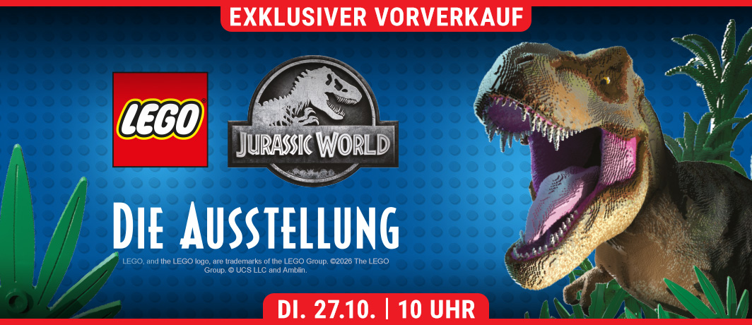 LEGO Jurassic World Ticketalarm