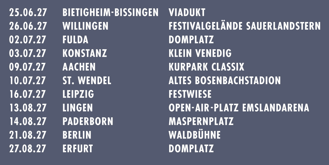 Roland Kaiser Ticketalarm