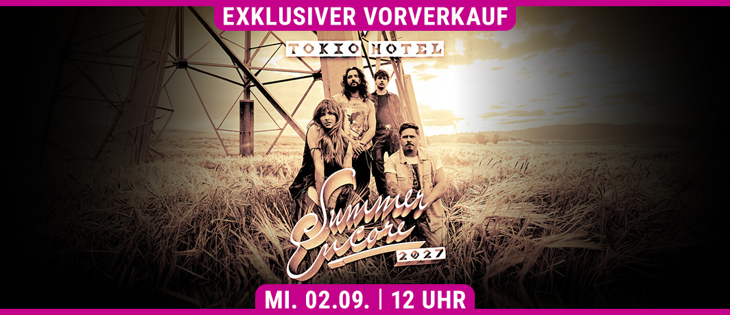 Tokio Hotel Ticketalarm
