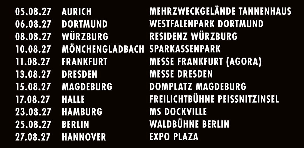 Tokio Hotel Ticketalarm