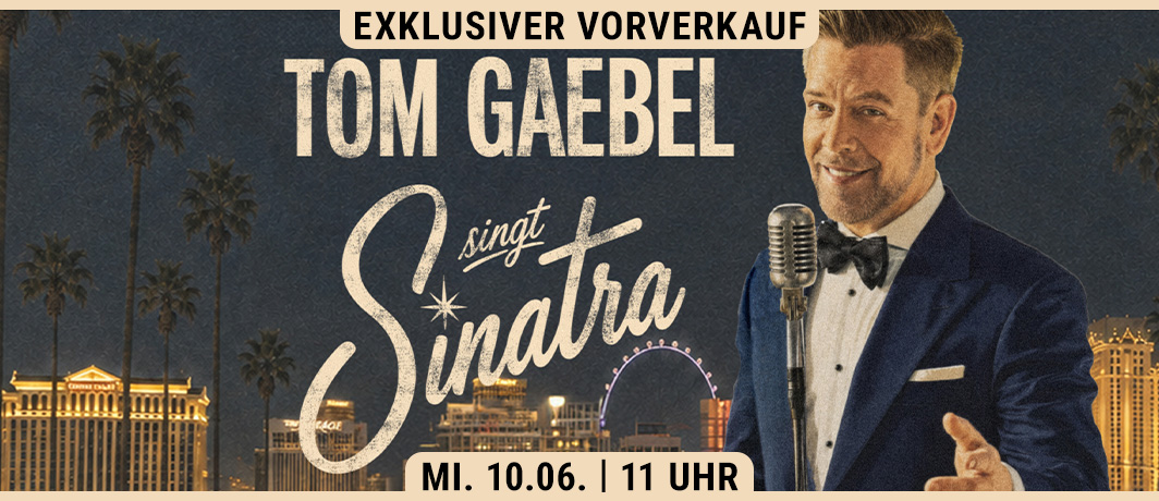 Tom Gaebel Ticketalarm