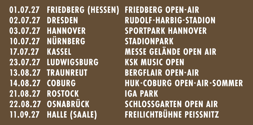 Unheilig Ticketalarm