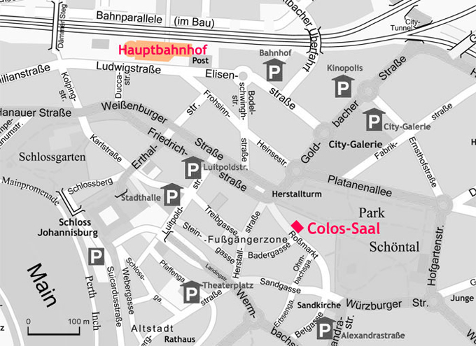 Anfahrt mit &ouml;ffentlichen Verkehrsmitteln