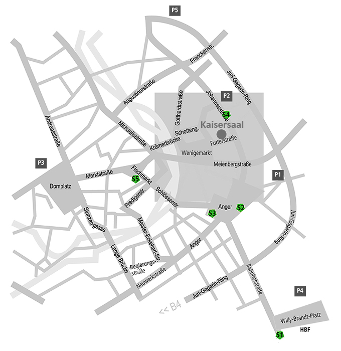 Anfahrt mit &ouml;ffentlichen Verkehrsmitteln