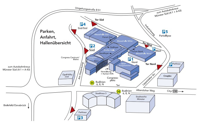 Anfahrt mit PKW