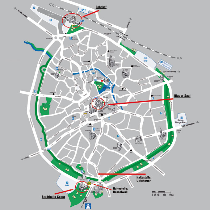 Anfahrt mit &ouml;ffentlichen Verkehrsmitteln